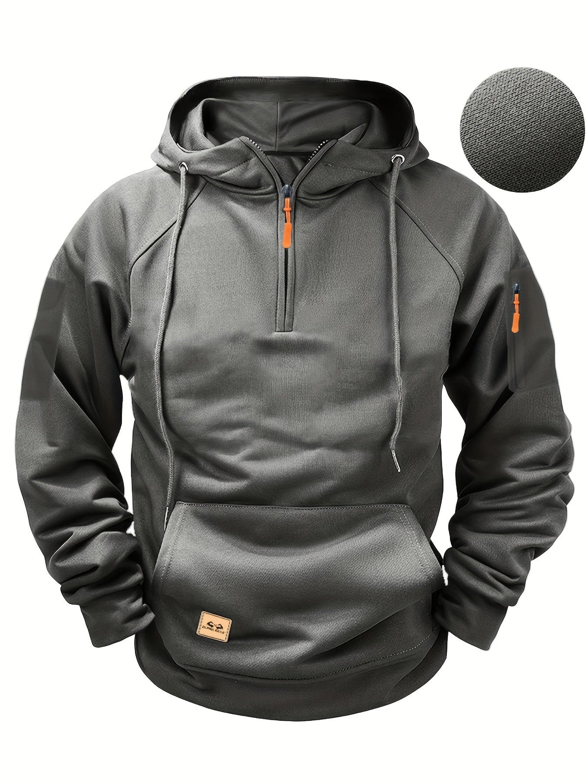 Outdoor Hoodie met Ritszakken - Van Dongen Mode
