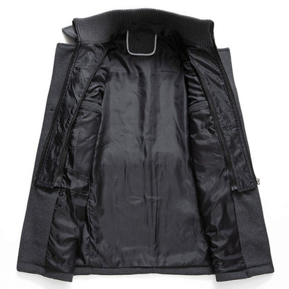 Klassieke Wollen Heren Winterjas - Van Dongen Mode