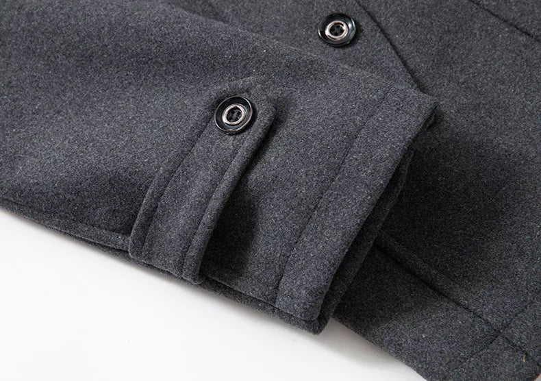 Klassieke Wollen Heren Winterjas - Van Dongen Mode