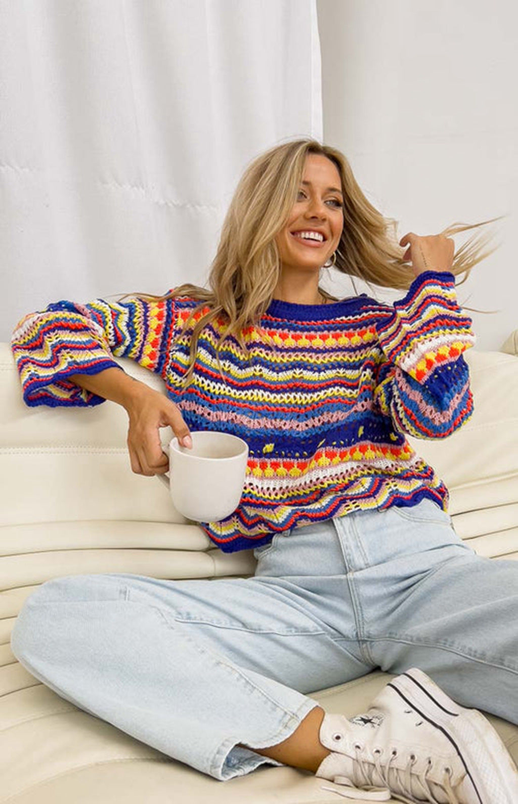 Colorpop Sweater - Van Dongen Mode