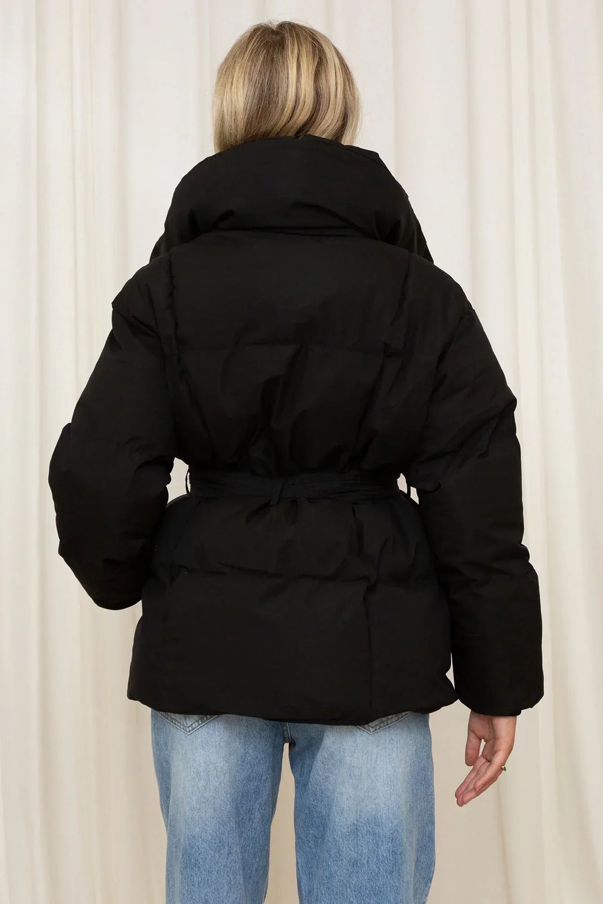 Elegante Gewatteerde Winterjas - Van Dongen Mode