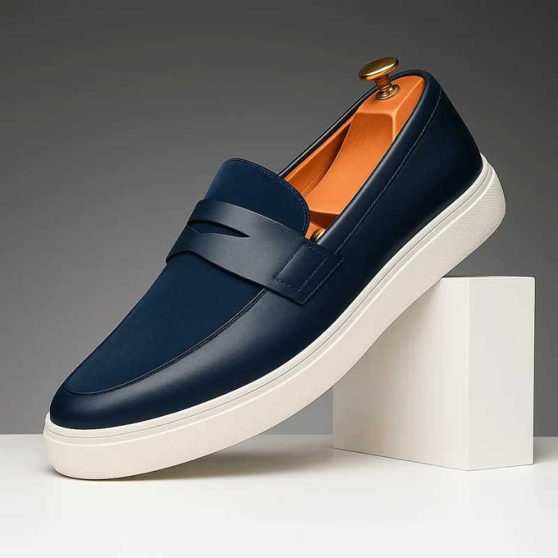 Elegante Herenloafer met Sneakercomfort - Van Dongen Mode
