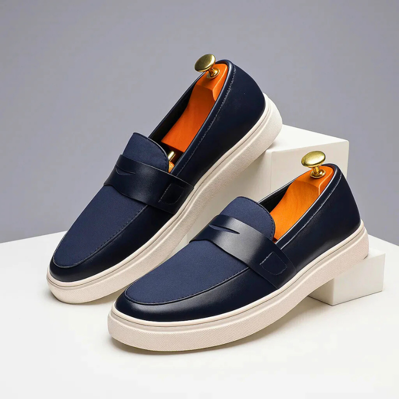 Elegante Herenloafer met Sneakercomfort - Van Dongen Mode