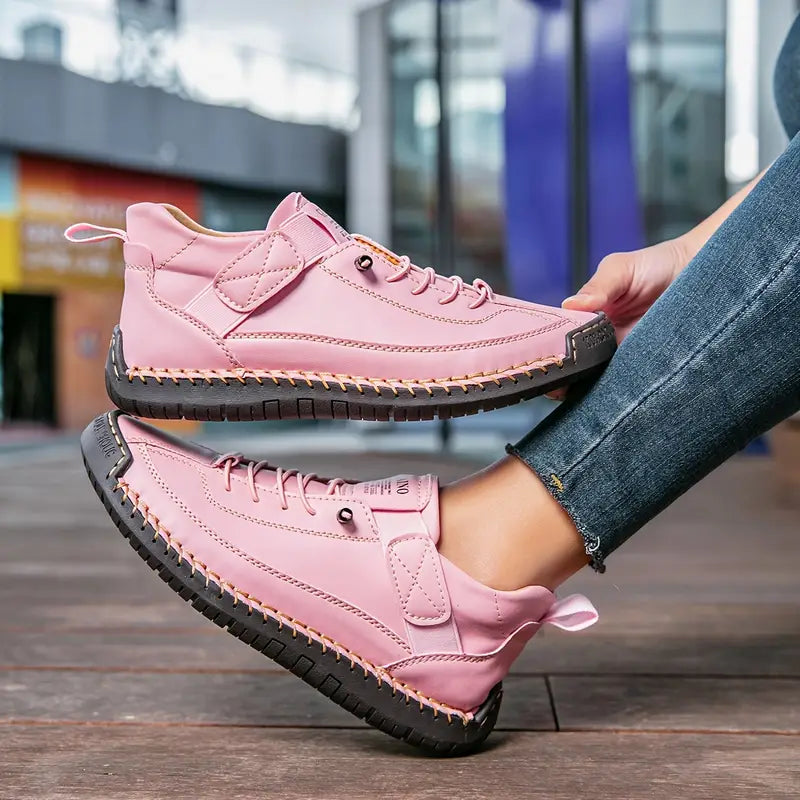 Comfortabele Sneakers met Brede Neus | Licht & Comfortabel - Van Dongen Mode