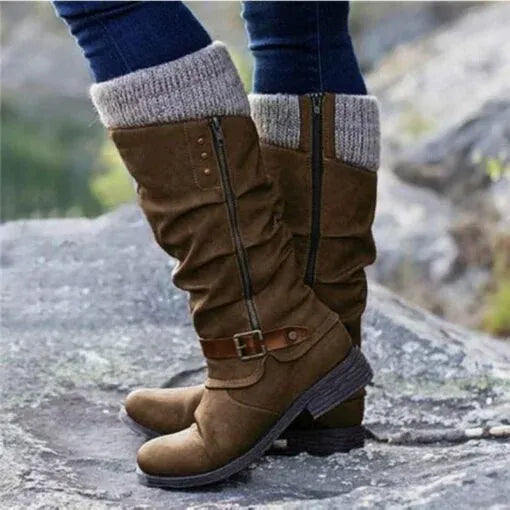 Enkellaarsjes met Zijkleur - Van Dongen Mode