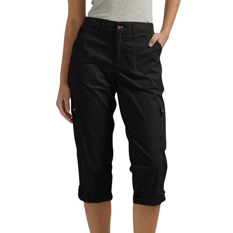 Capri Broek met Meerdere Zakken - Van Dongen Mode